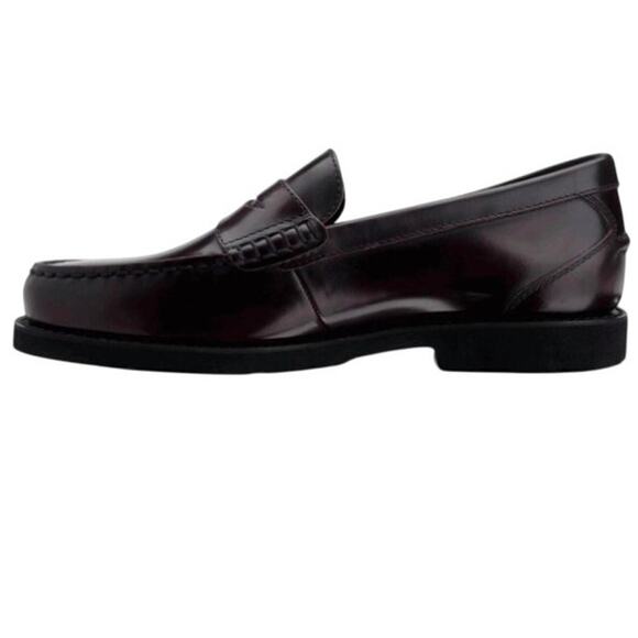Rockport Shakespeare Circle Burgundy Brush Off Loafers K53881 New 11.5 XW XWide